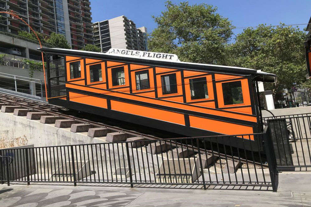 Angels Flight: Journey on world’s shortest railway lasts less than a minute!